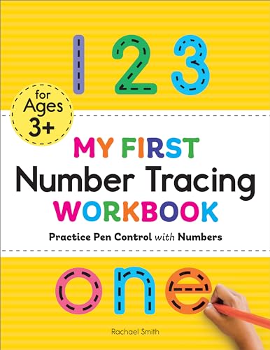 My First Number Tracing Workbook: Practice Pen Control with Numbers (My First Preschool Skills Workbooks)
