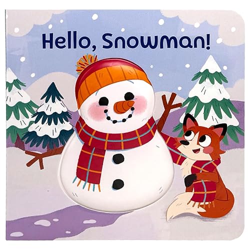 Hello, Snowman! - Squishy Touch Cover - Great for Christmas and Tactile Sensory Play - PI Kids