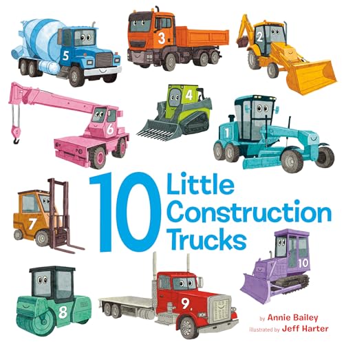 10 Little Construction Trucks (10 Little Vehicles)