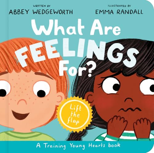 What Are Feelings For? Board Book: A Lift-the-Flap Board Book (Christian behavior book for toddlers encouraging emotional health and resilience.)