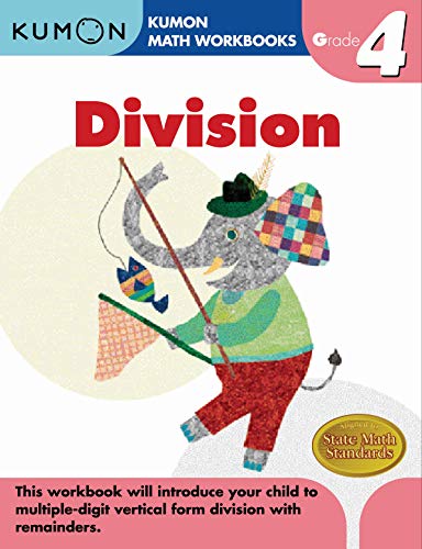 Grade 4 Division (Kumon Math Workbooks)