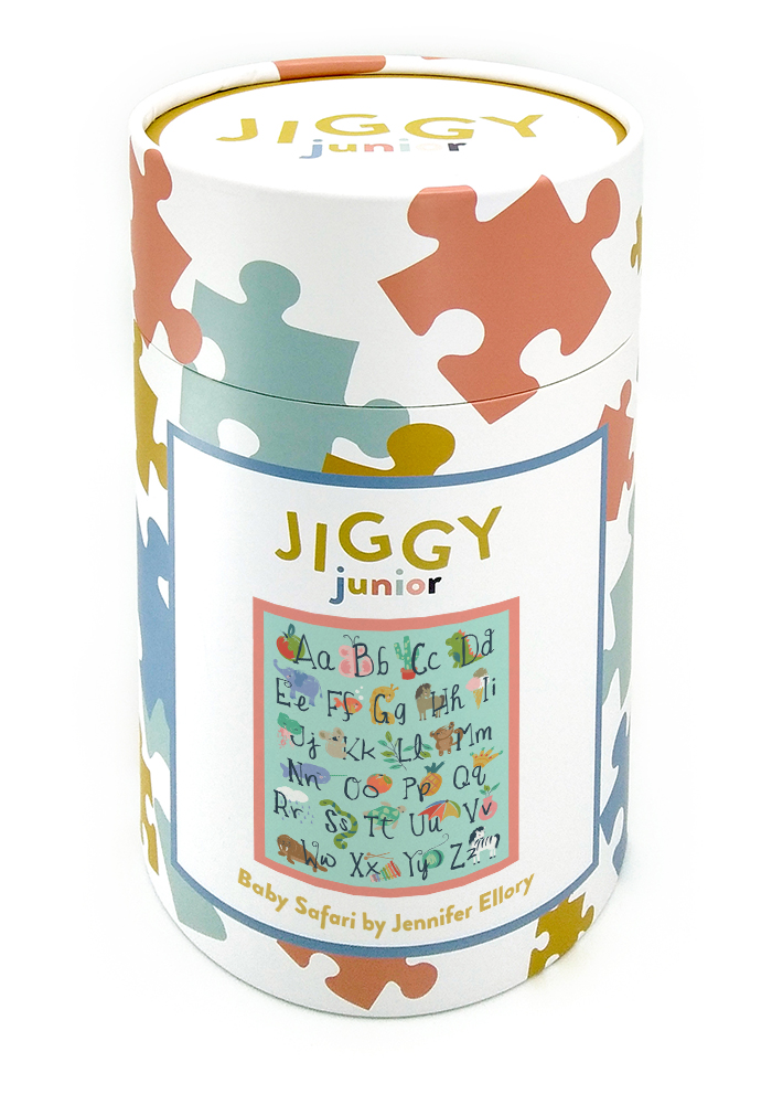 JIGGY Puzzles: JIGGY Junior 100pc: Baby Safari by Jennifer Ellory