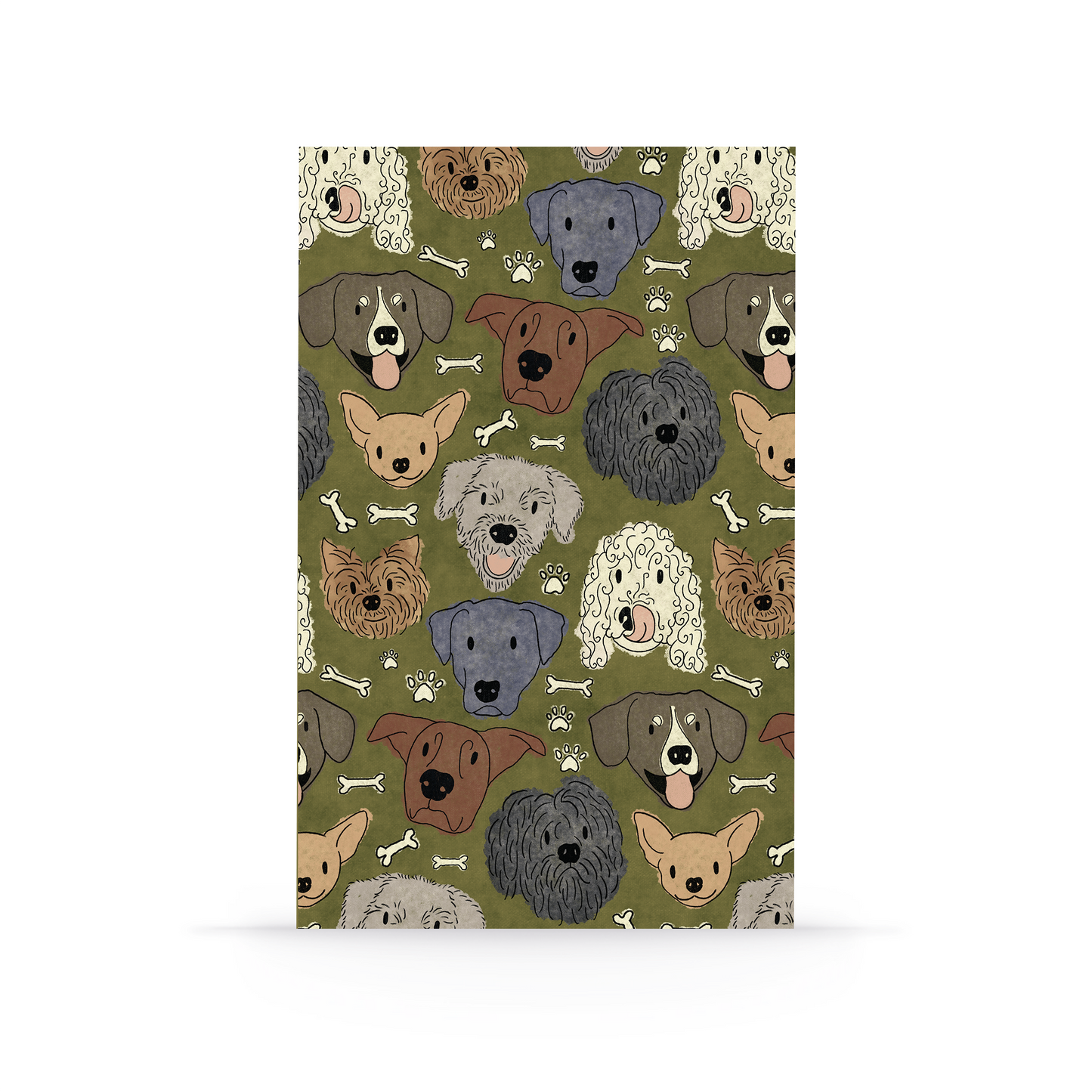 Denik: Doggies Classic Layflat Journal Notebook