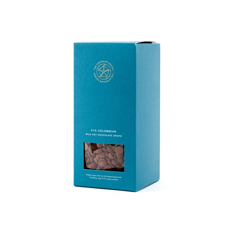 The Chocolate Society: 41% Milk Hot Chocolate Drops