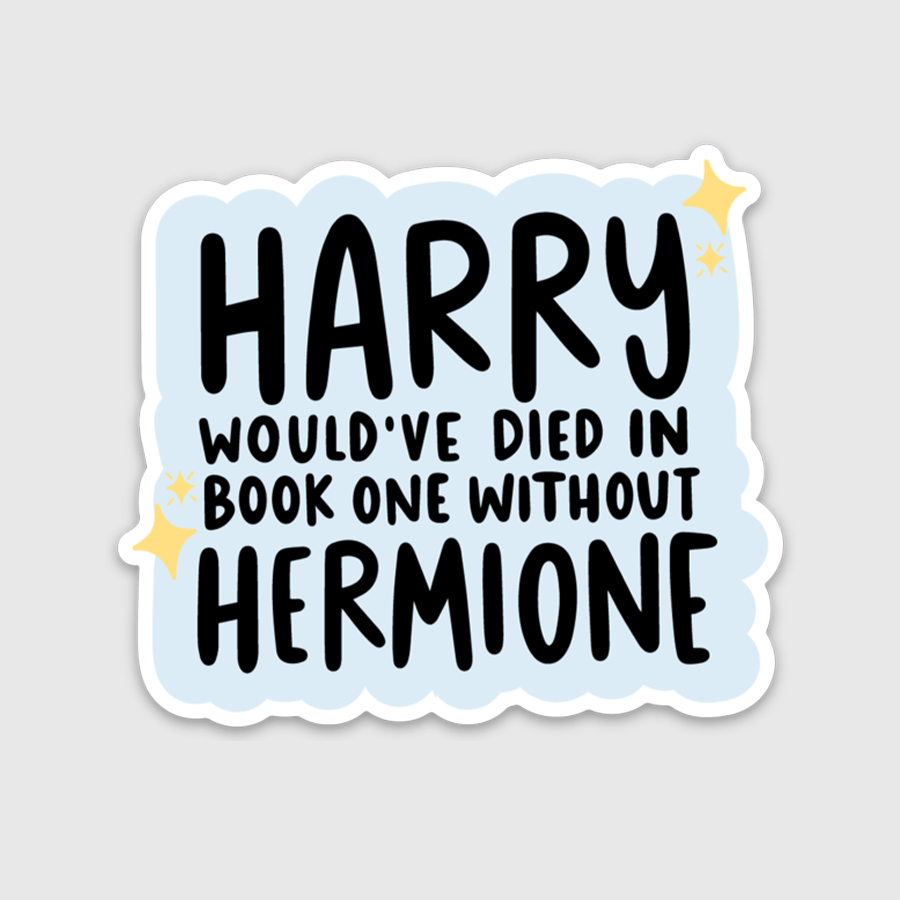 Brittany Paige: Harry Would've Died Without Hermione Sticker