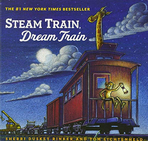 Steam Train, Dream Train (Books for Young Children, Family Read Aloud Books, Childrens Train Books, Bedtime Stories)