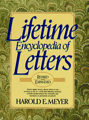 Lifetime Encyclopedia of Letters