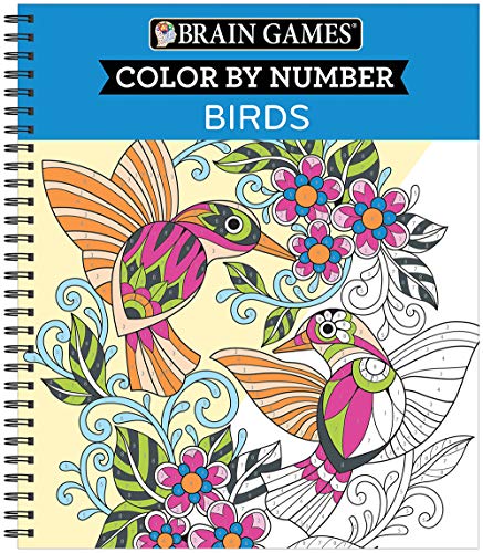 Brain Games - Color By Number: Birds