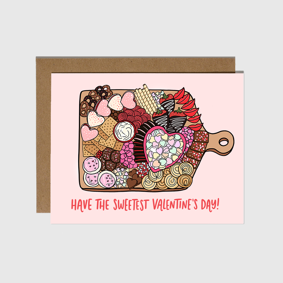 Brittany Paige: Valentine's Dessert Charcuterie Board Card
