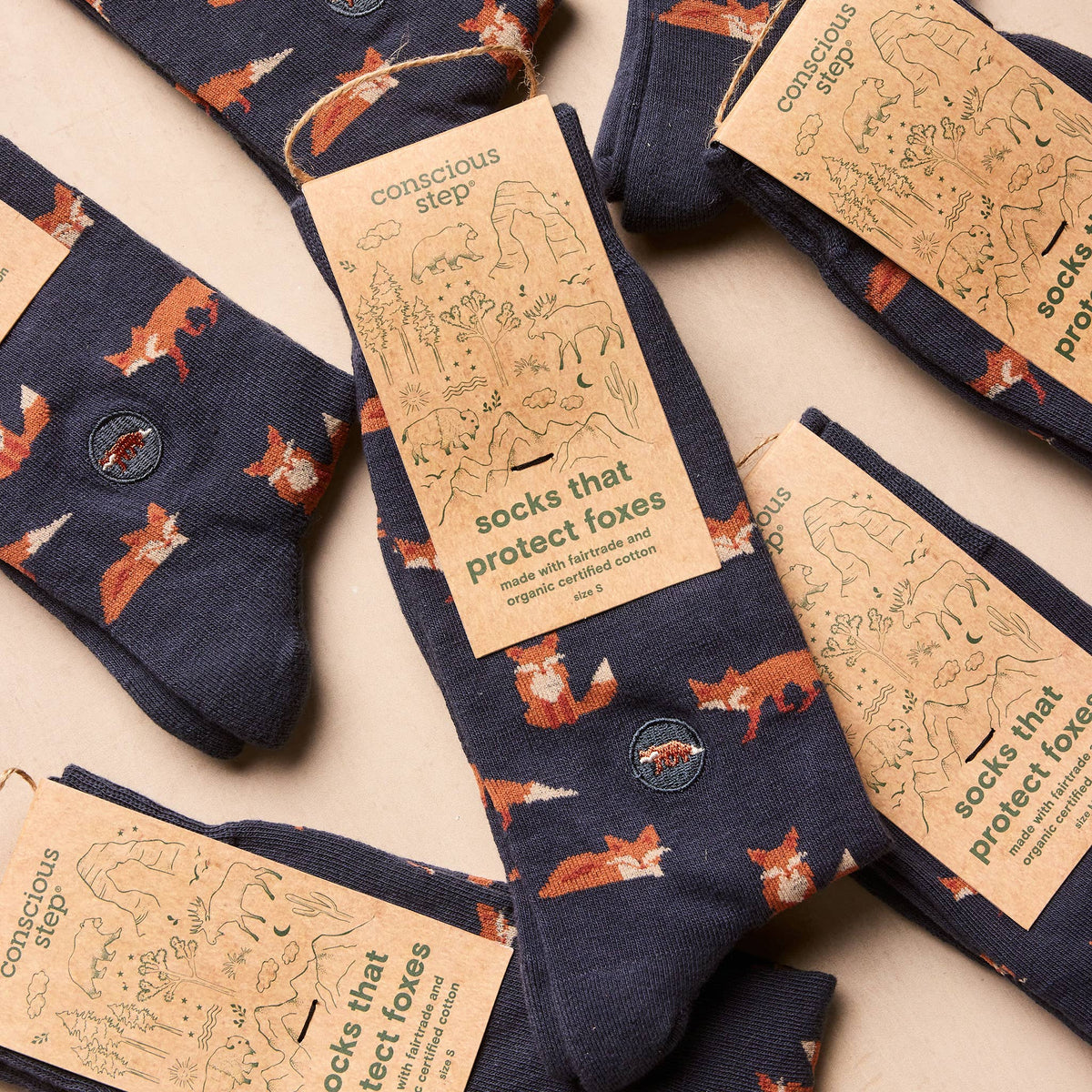 Conscious Step: Socks that Protect Foxes