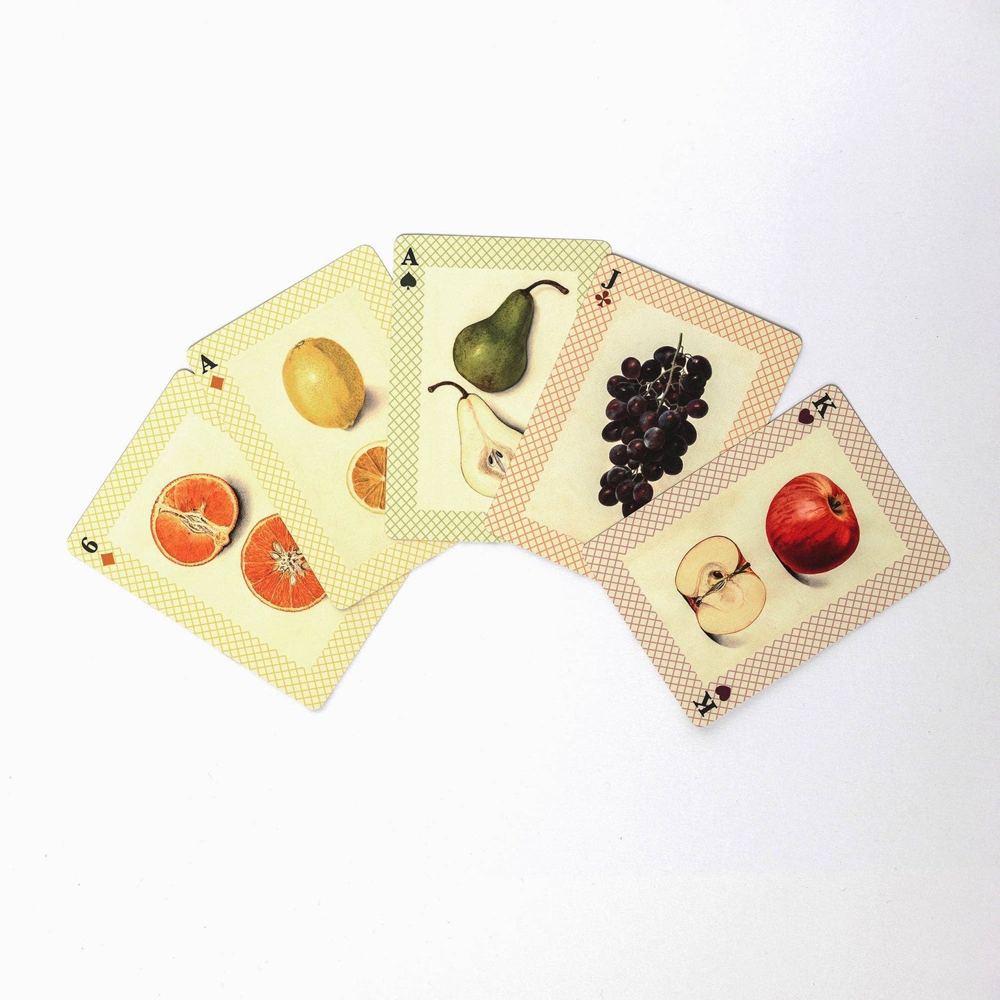 Roomytown Inc: Watercolour Fruits Single Playing Card Deck