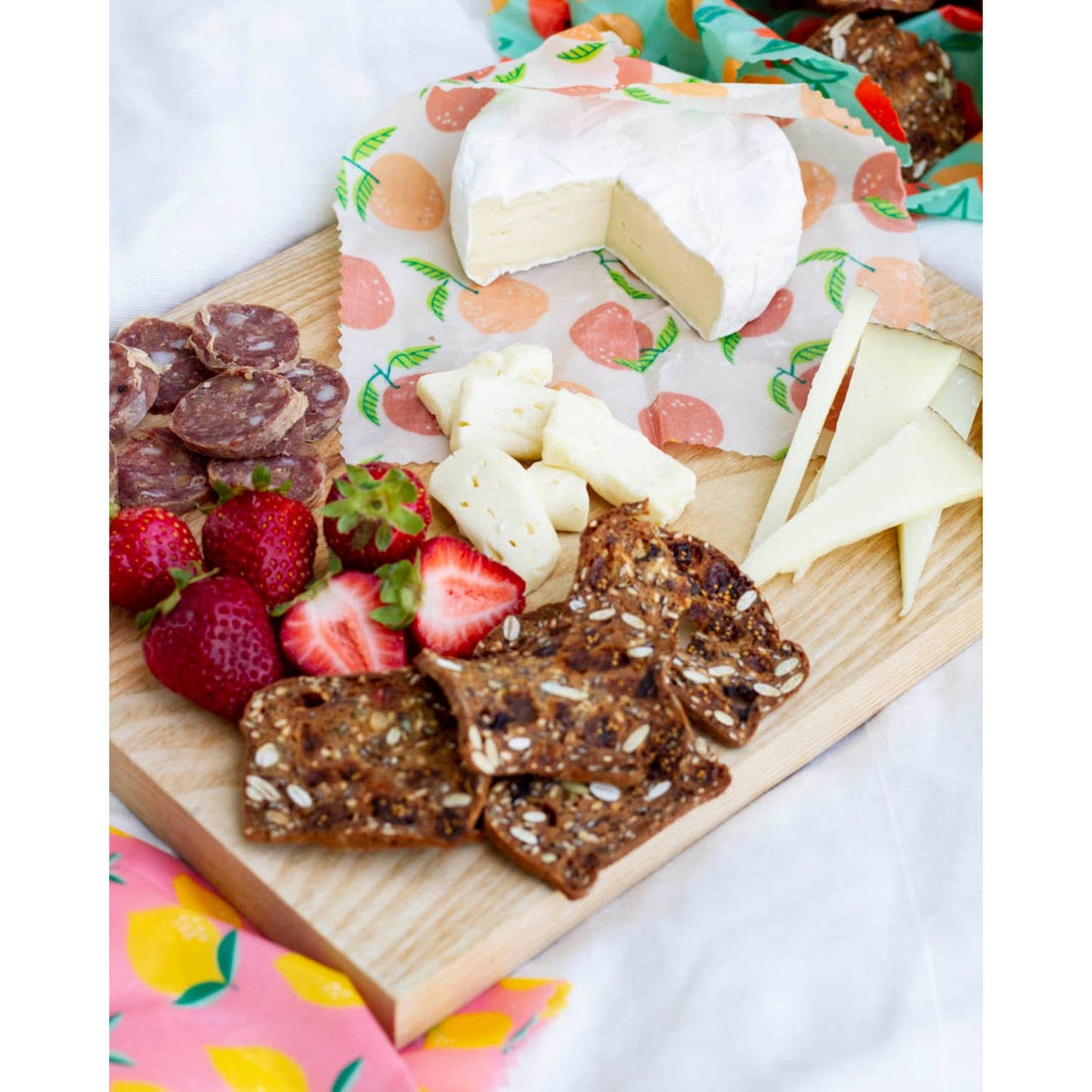 Ecologie: Citrus Beeswax Wrap Set of 3