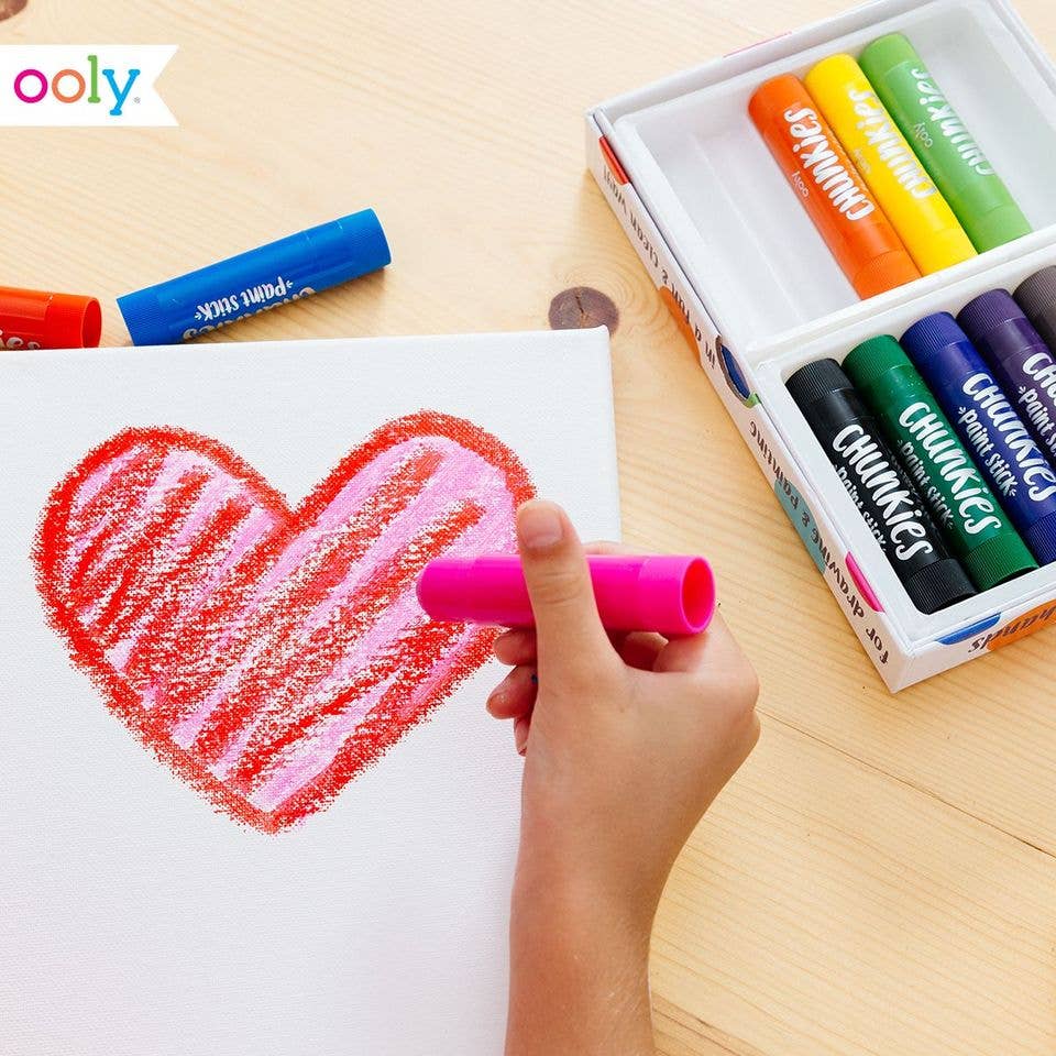 OOLY: Chunkies Paint Sticks Original Pack - Set of 12