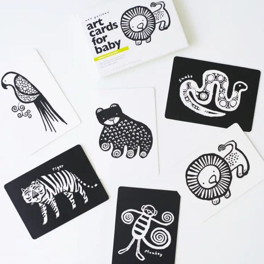 Wee Gallery Art Cards for Baby -  Jungle Collection
