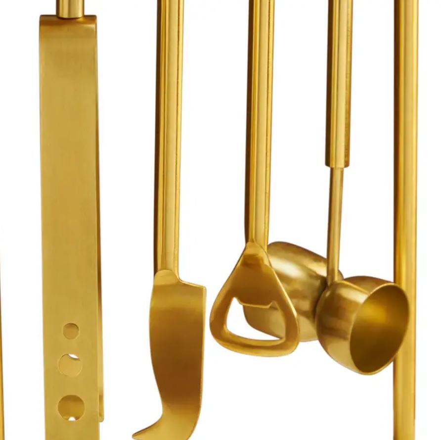 Gauri Kohli: Tokyo Marble & Gold Bar Tools Set