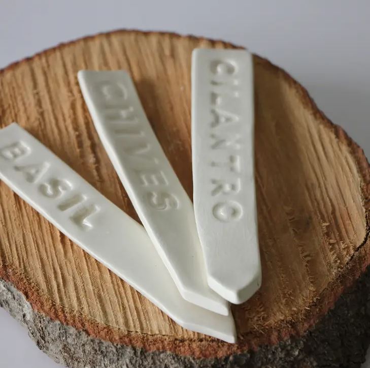 Prodigal Pottery: Herb Markers (Assorted)