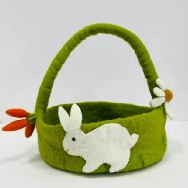 The Winding Road: Felt Easter Basket
