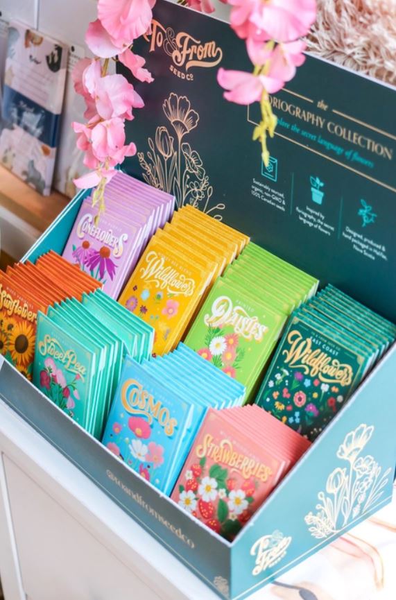flower seed gifts To & From Gift Co.: Floriography Seed Packets – More Than Words