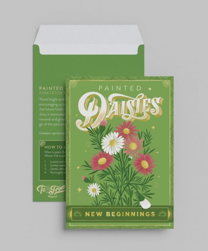 To & From Gift Co.: Floriography Seed Packets