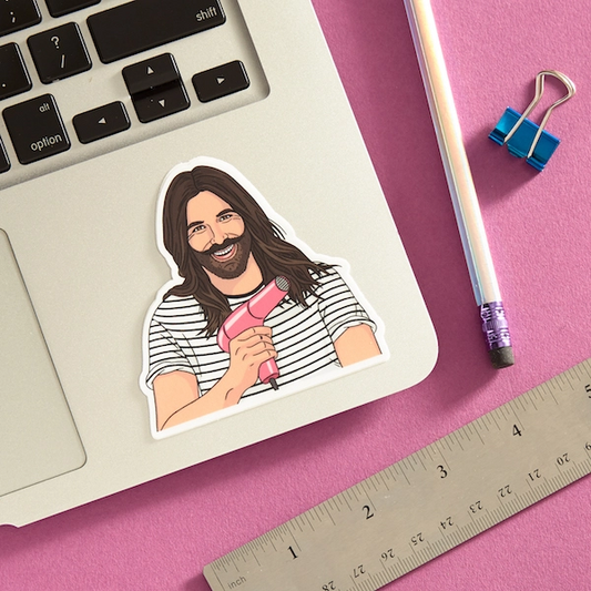 The Found: JVN Hair Dryer Sticker