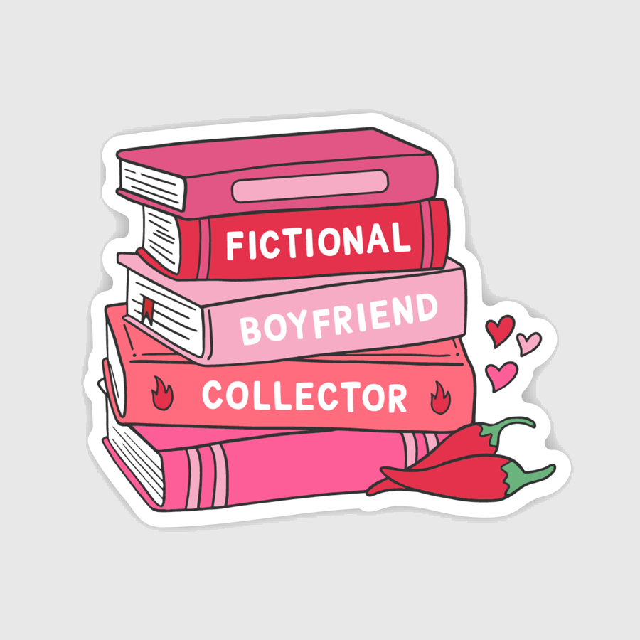 Brittany Paige - Fictional Boyfriend Collector Spicy Books Sticker