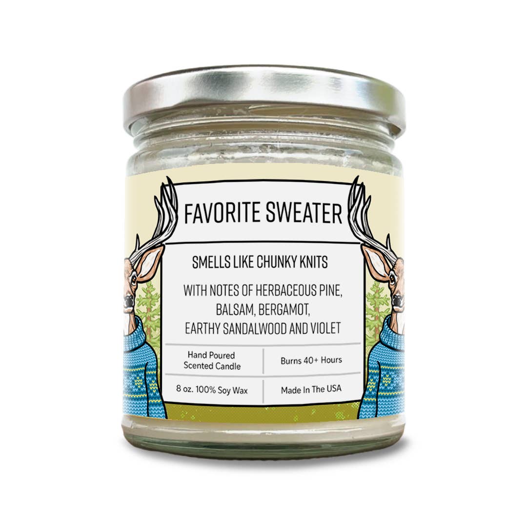 Two Little Fruits - Scented Candle | Pine Scent | Fall Scent | Favorite Sweater