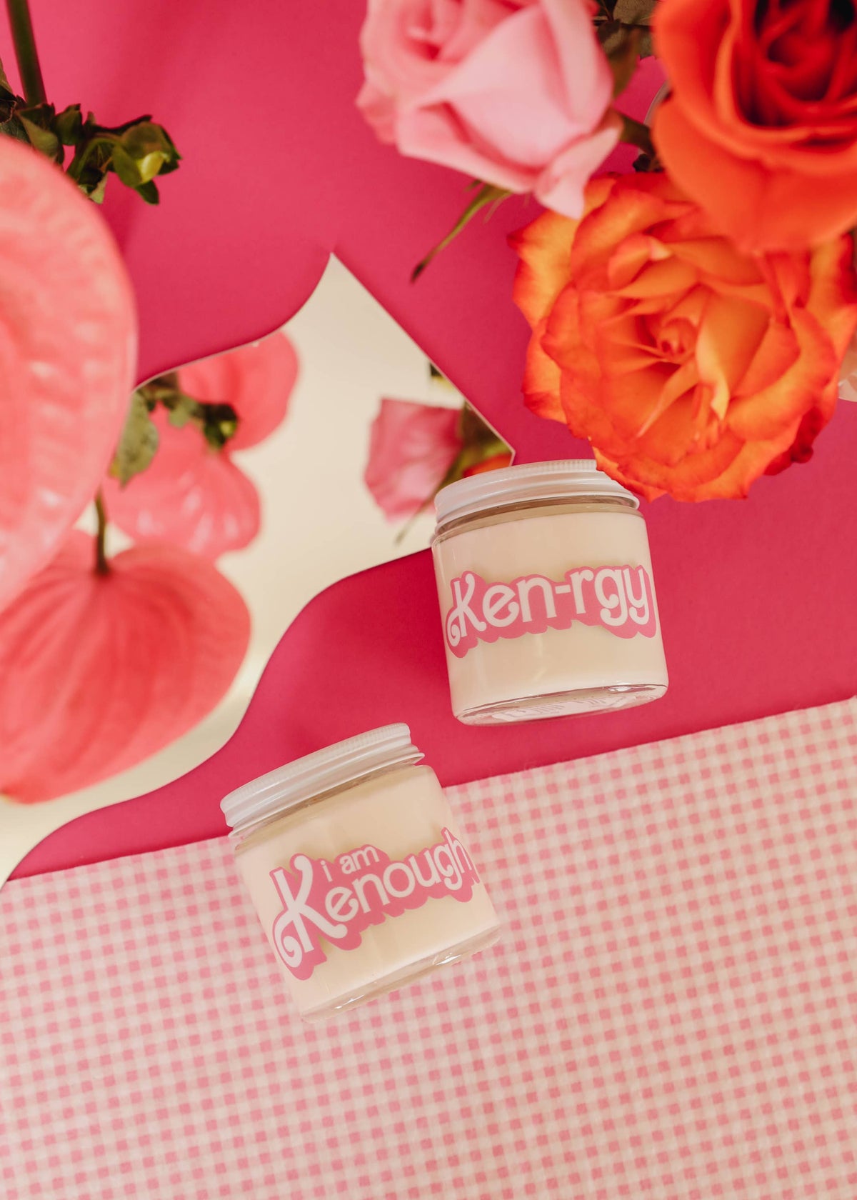 JaxKelly: Barbie - Ken-rgy Candles - Cream
