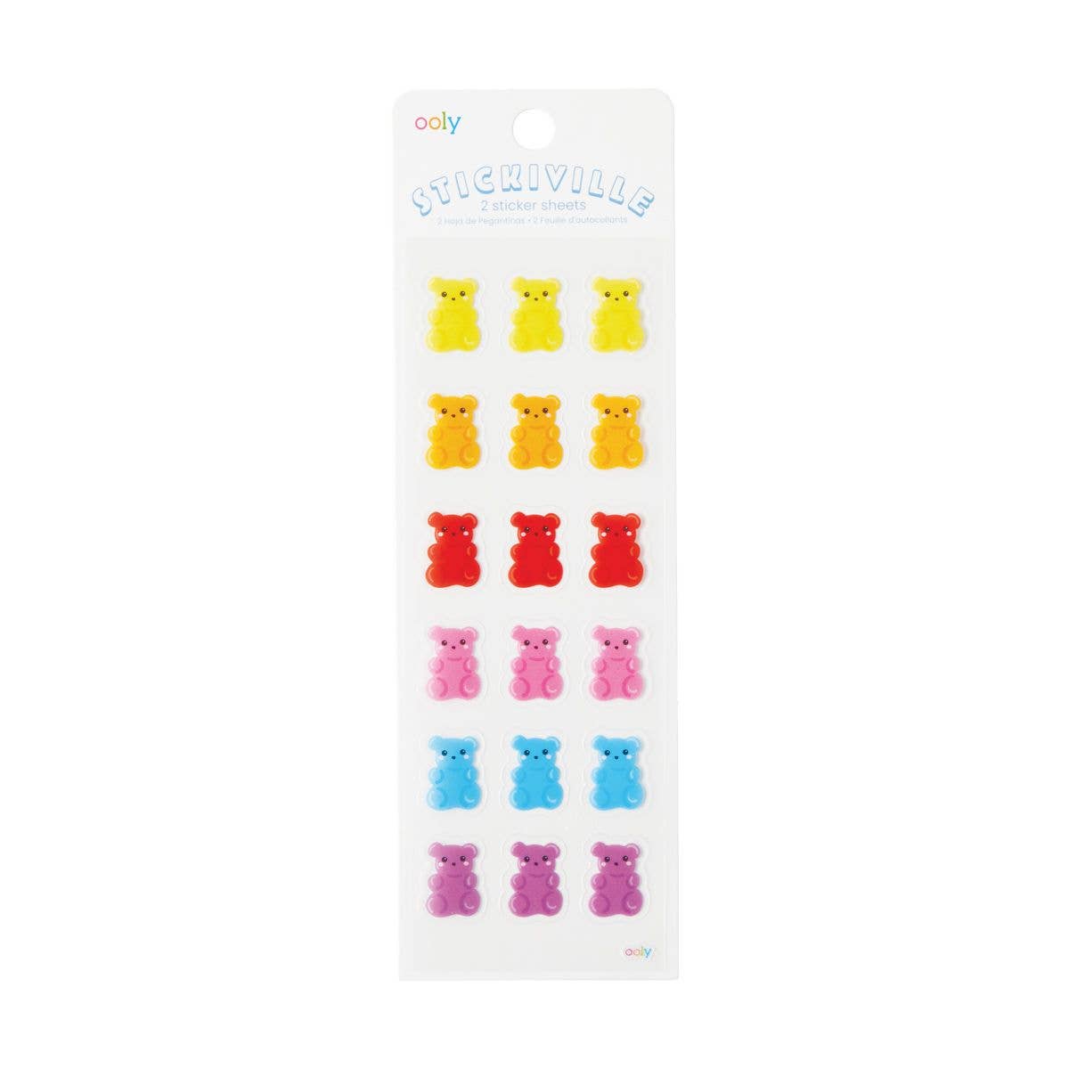 OOLY: Stickiville Skinny- Gummy Bears