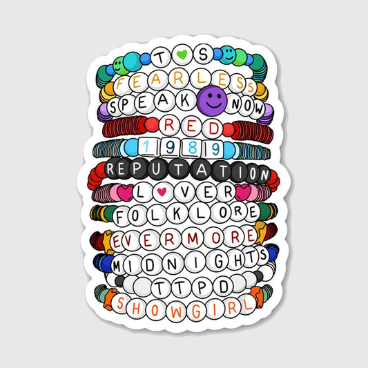 Brittany Paige - NEW Eras Friendship Bracelets Sticker