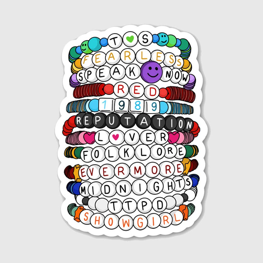 Brittany Paige - NEW Eras Friendship Bracelets Sticker