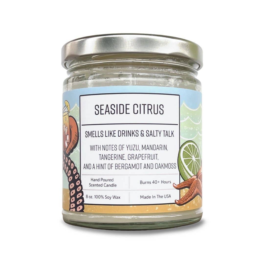 Two Little Fruits - Scented Candles | Citrus Candle | Yuzu Candle | Coastal