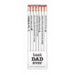 Snifty: Best Dad Ever Pencil Set of 6