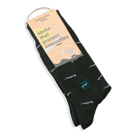 Conscious Step: Socks that Protect Crocodiles