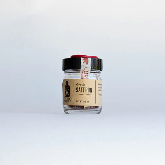Curio Spice: Greek Saffron (0.5 oz. Jar)