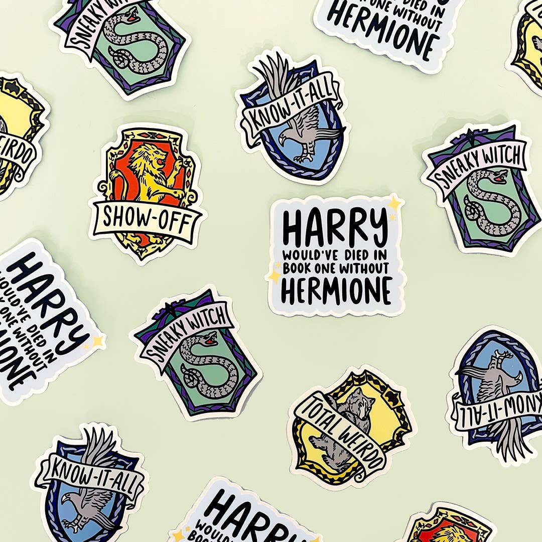Brittany Paige: Harry Would've Died Without Hermione Sticker