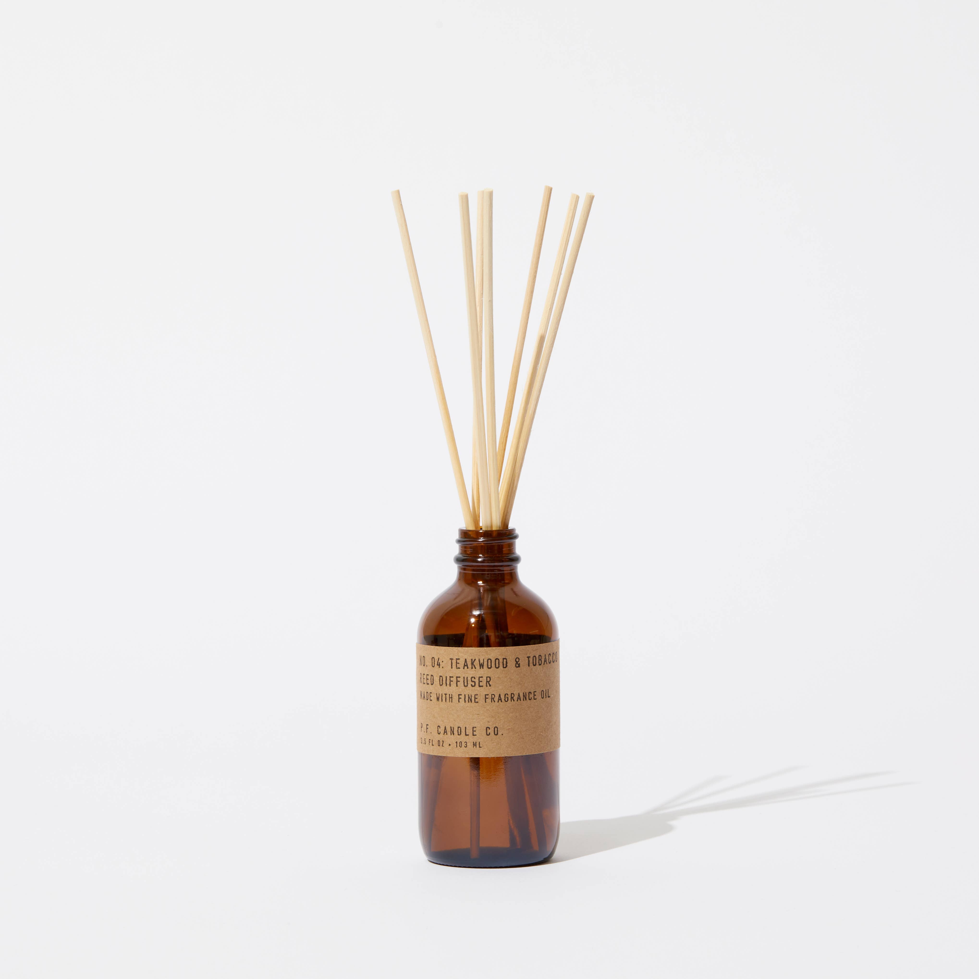 P.F. Candle Co.: Teakwood & Tobacco Reed Diffuser (3.5 oz.) – More Than  Words