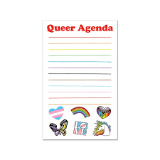 The Found: Queer Agenda Notepad
