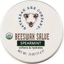 Savannah Bee Company: Beeswax Salve (Spearmint) .75 oz.