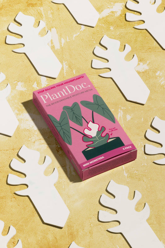 Daphne's Botanicals: Mini Monstera PlantDoc: Color-Change Plant Moisture Meter