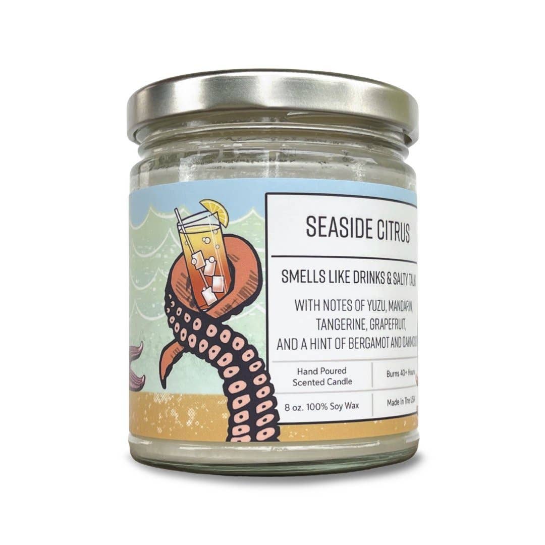 Two Little Fruits - Scented Candles | Citrus Candle | Yuzu Candle | Coastal