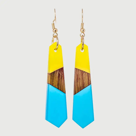 Wooden Element: Melanie Earrings