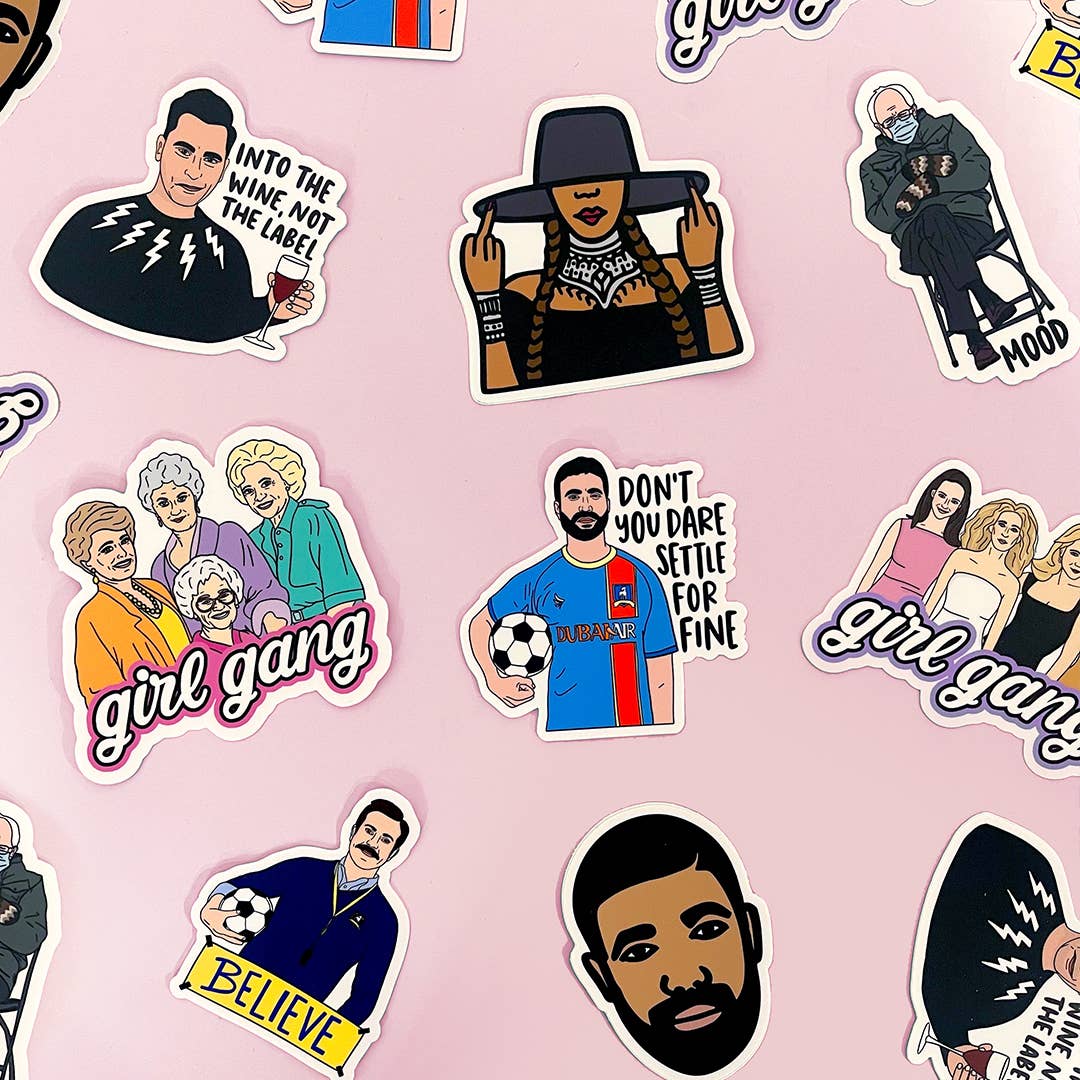 Brittany Paige: Don't Settle For Fine Sticker