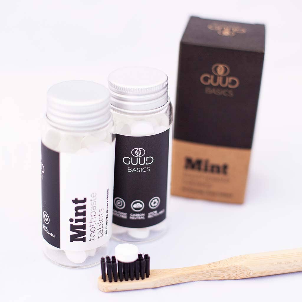 GUUD Brand Products: Fresh Mint Toothpaste Tablets (Natural Mint)
