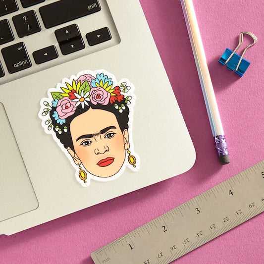The Found: Frida Flower Crown Sticker
