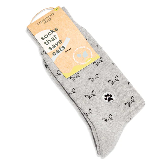 Conscious Step: Socks that Save Cats