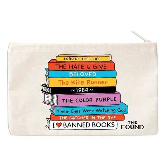 The Found: Banned Books Pouch