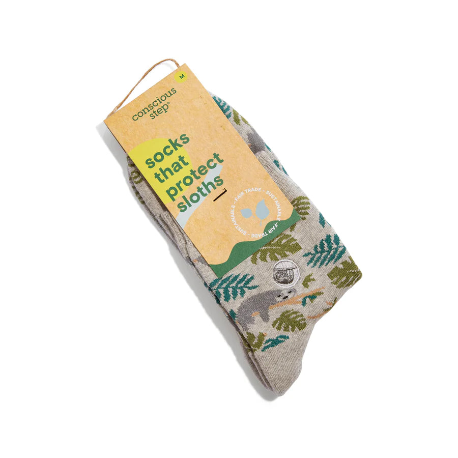 Conscious Step: Socks that Protect Sloths
