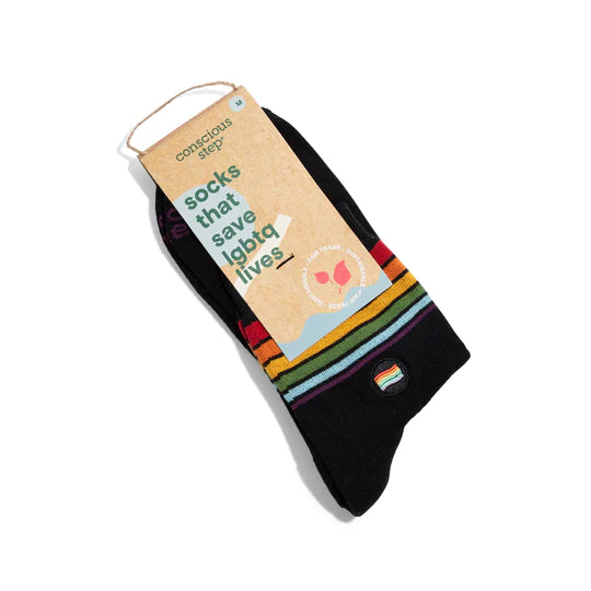 Conscious Step: Socks that Save LGBTQ Lives