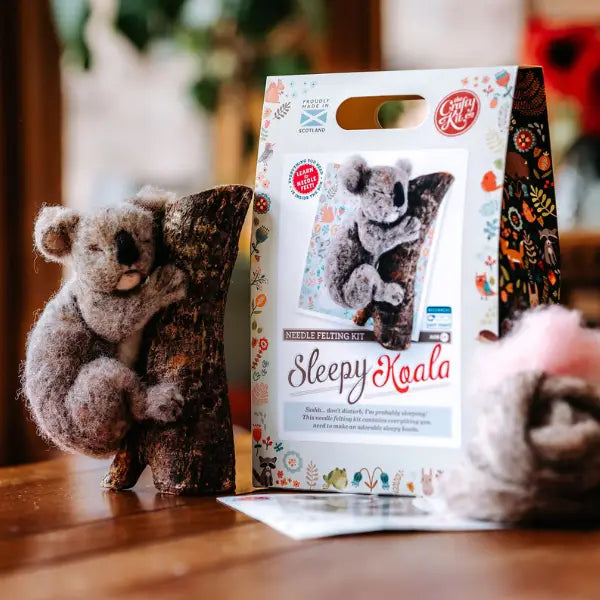 The Crafty Kit Company: Needle Felting Craft Kits