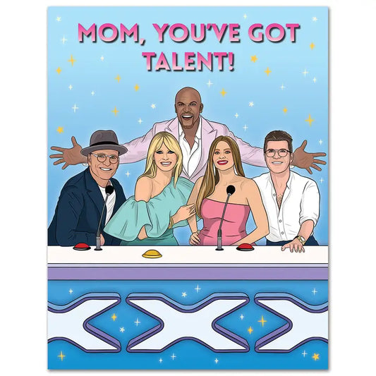 The Found: Mom You've Got Talent Mother's Day Card